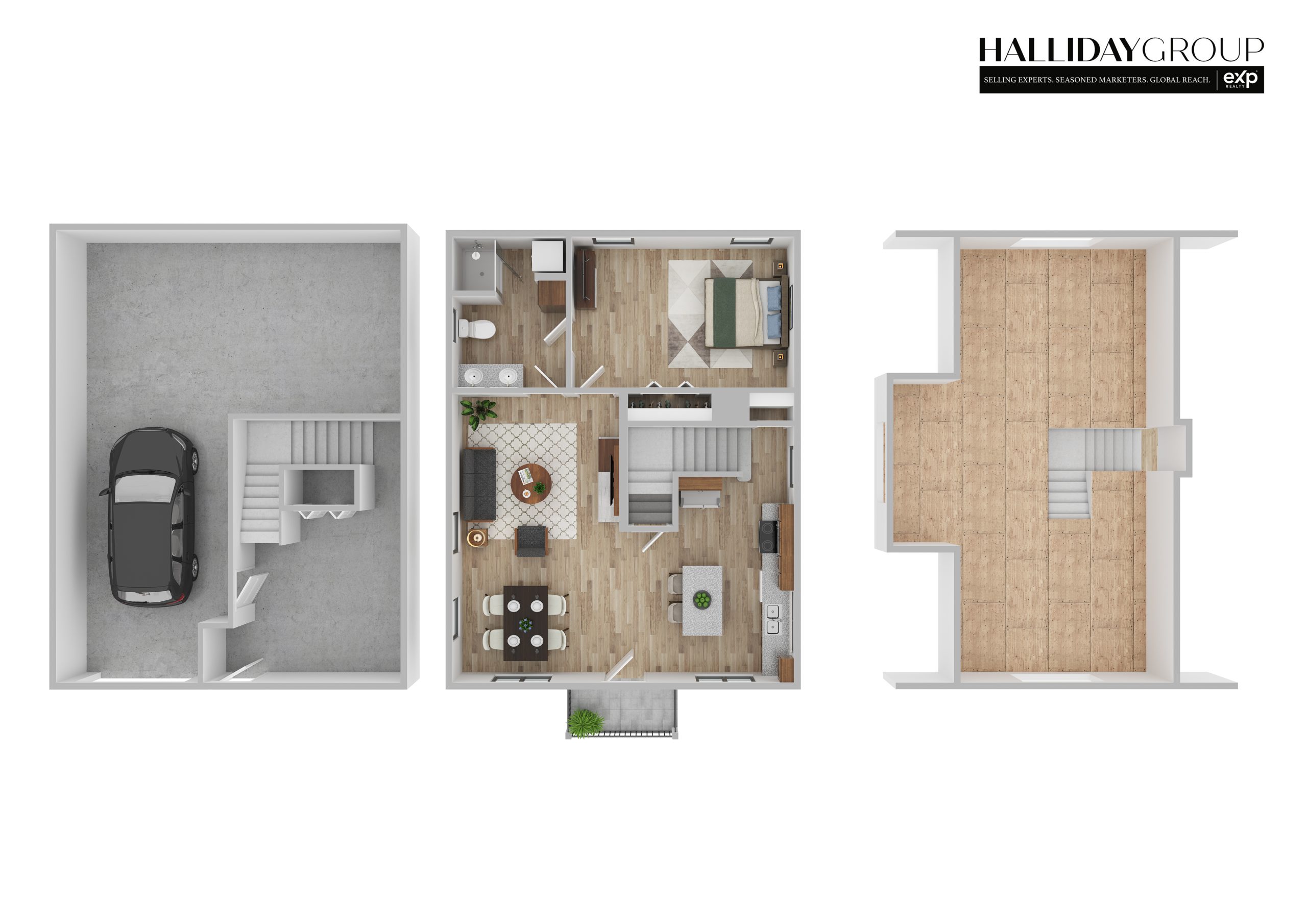1 bed cape - unfinished upstairs